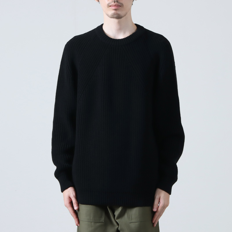 BATONER (バトナー) men SIGNATURE CREW NECK / シグネチャークルー