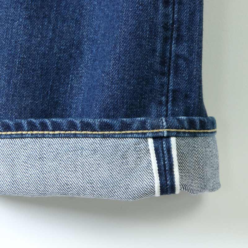 CIOTA (シオタ) 本藍スビンコットン 13.5oz ストレートデニム ダークブルー