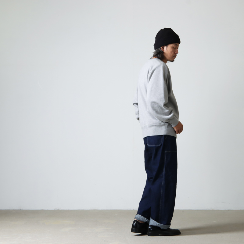 CIOTA (シオタ) スビンコットン 吊裏毛起毛 クルーネック スウェットシャツ