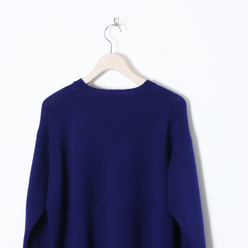 COMOLI (コモリ) ラムズウール ガンジーネックニット