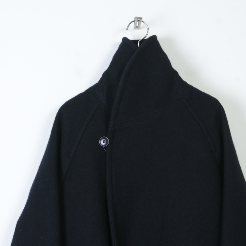 COMOLI (コモリ) ウール ショールカラーコート