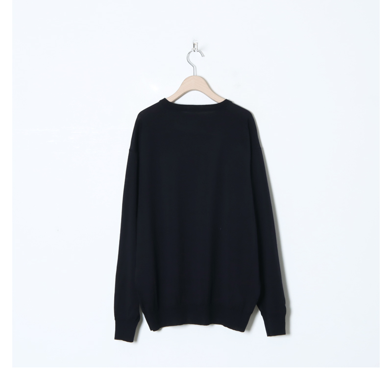 COMOLI (コモリ) ウール クルーネックニット