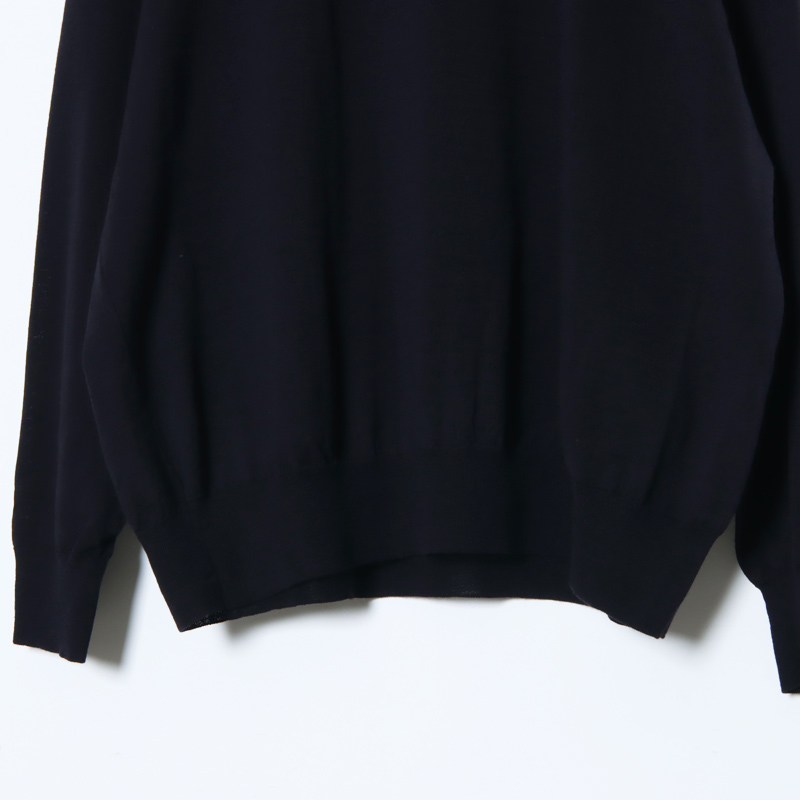 COMOLI (コモリ) ウール クルーネックニット