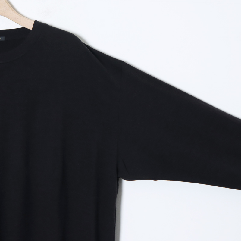 COMOLI (コモリ) ウール天竺 長袖クルー