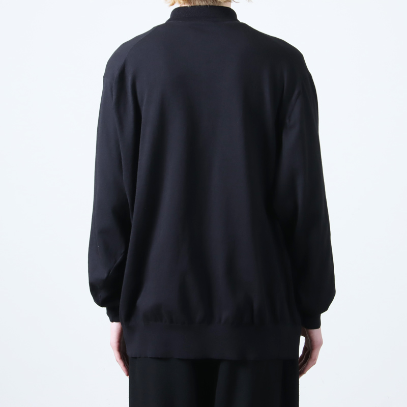 COMOLI (コモリ) コットン ニットポロ