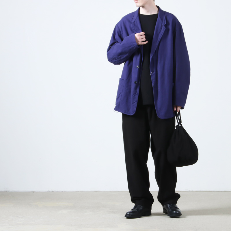 COMOLI (コモリ) コットンネル ポーチ