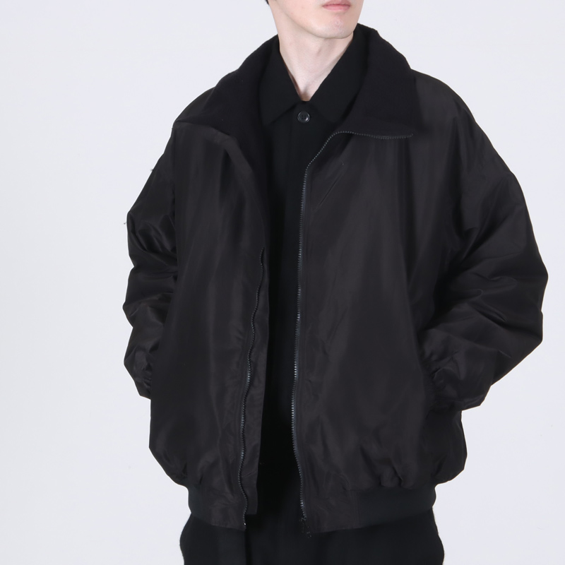 COMOLI (コモリ) コットンシルク トラックジャケット