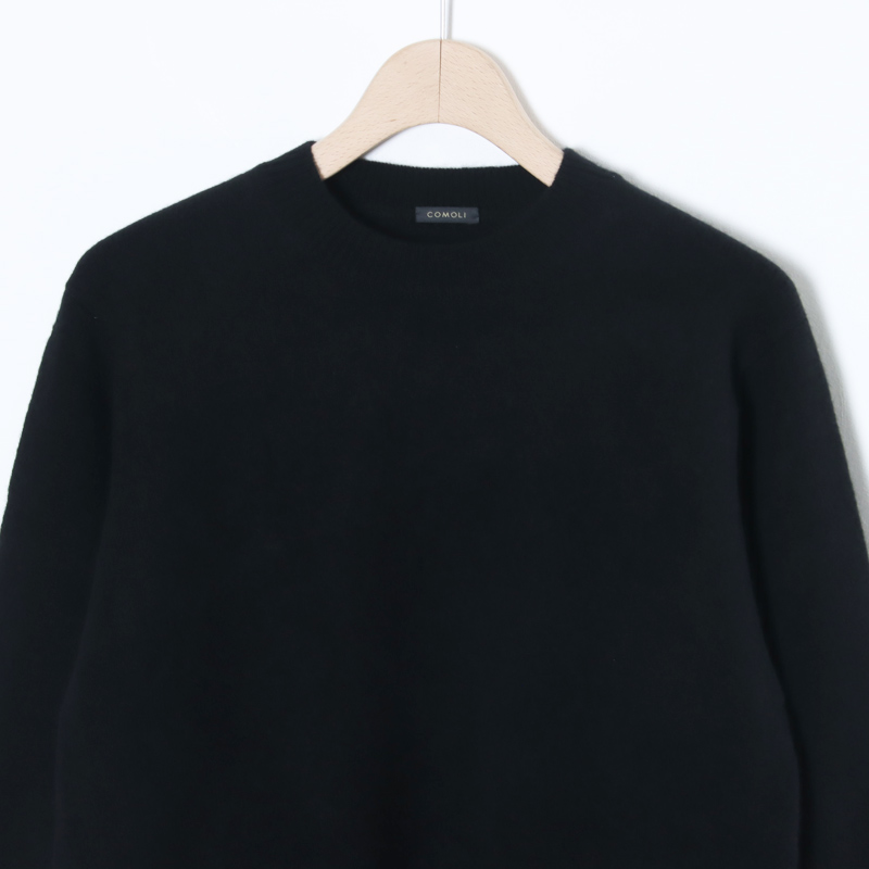 COMOLI (コモリ) ラムズウール クルーネックニット