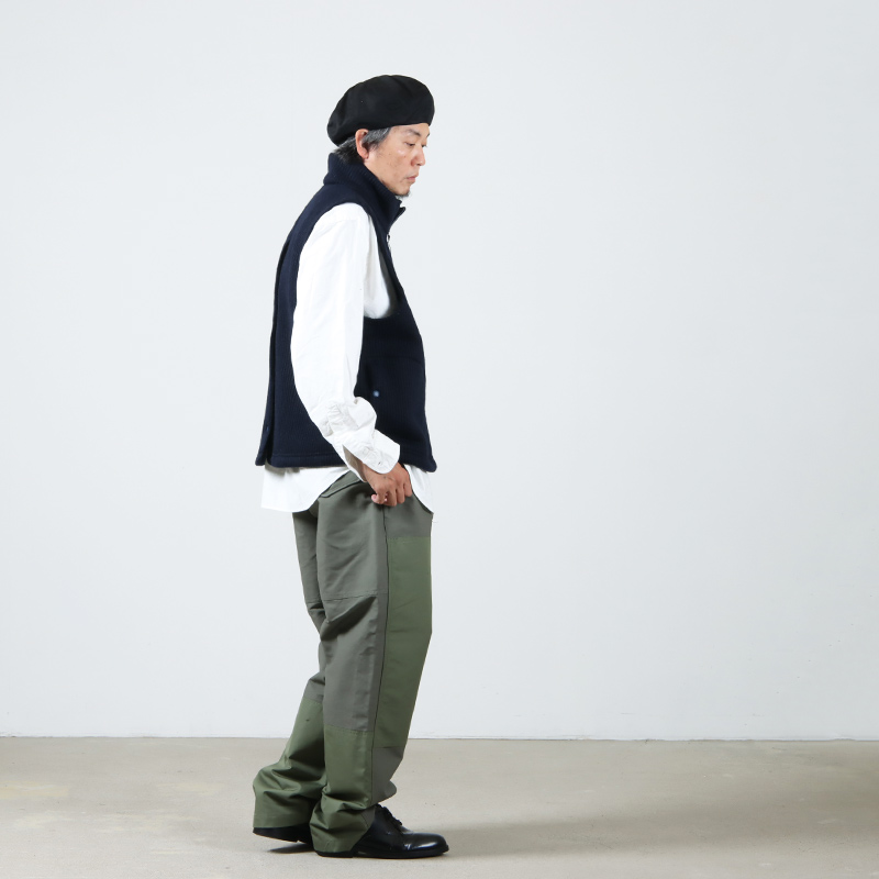 ENGINEERED GARMENTS (エンジニアードガーメンツ) High Mock Knit Vest