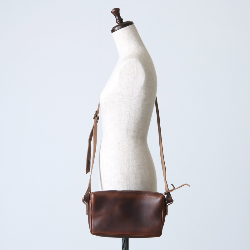 FERNAND LEATHER (フェルナンドレザー) Small Zip Shoulder Bag