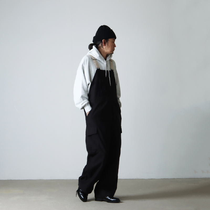 Fresh Service (フレッシュサービス) BACK SATIN OVERALL / バック