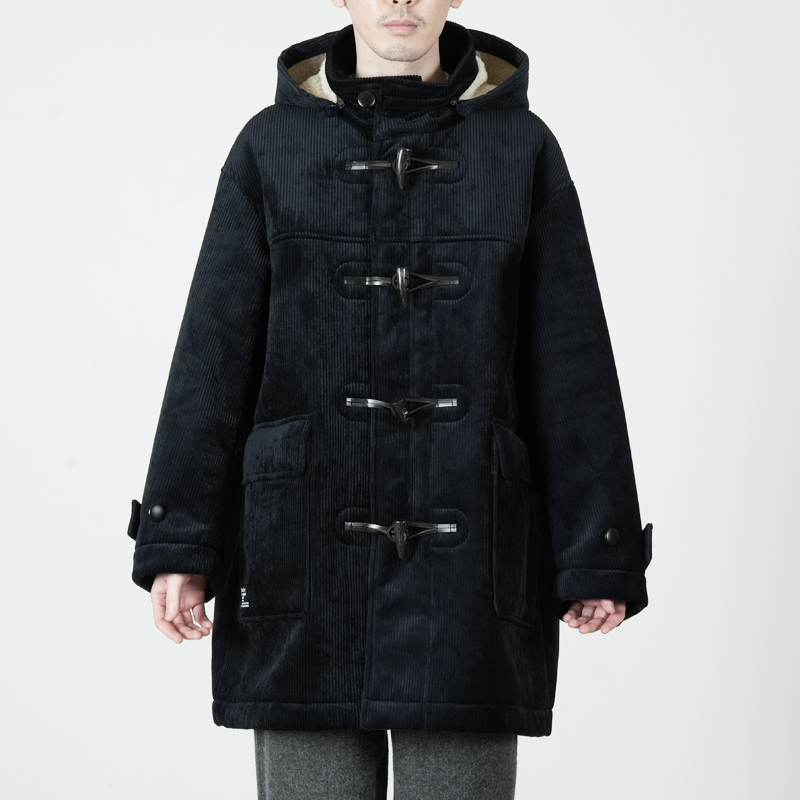 Fresh Service (フレッシュサービス) SHERPA CORDUROY DUFFLE COAT