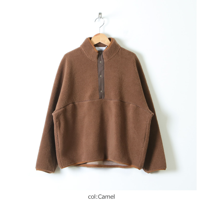 Graphpaper (グラフペーパー) Wool Boa High Neck Pull Over / ウール
