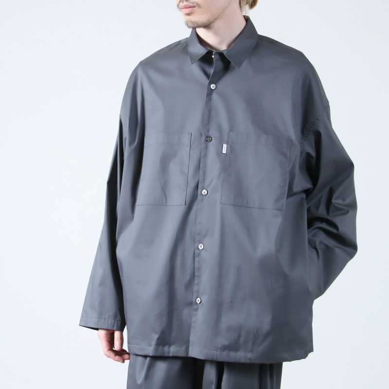 Graphpaper (グラフペーパー) Solotex Twill L/S Oversized Box Shirt