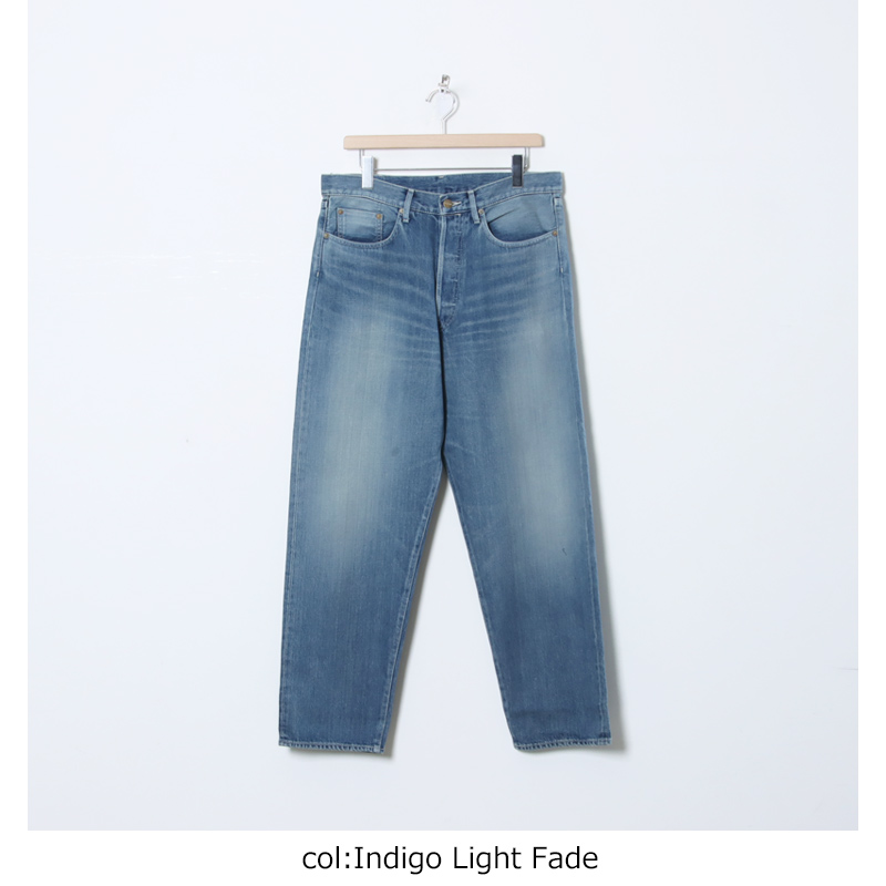 Graphpaper (グラフペーパー) Selvage Denim Five Pocket Tapered