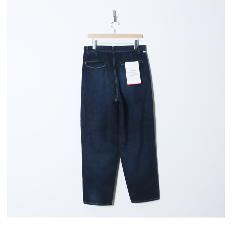Graphpaper (グラフペーパー) Selvage Denim Two Tuck Tapered Pants