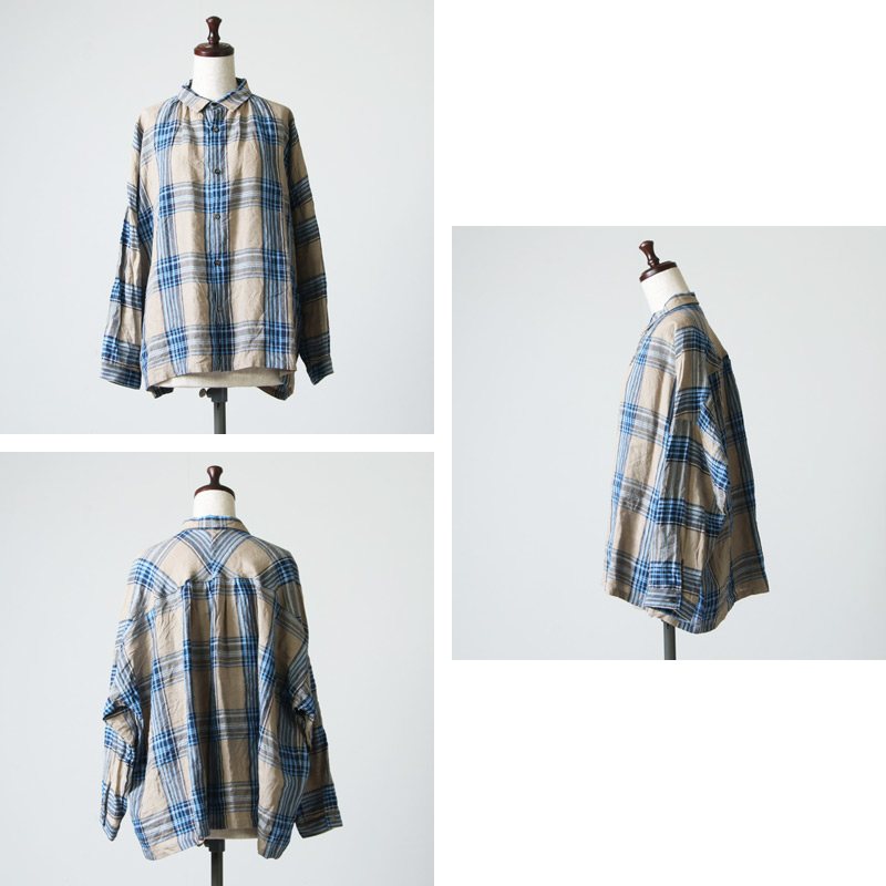 ICHI Antiquites (イチアンティークス) リネンタータンチェック