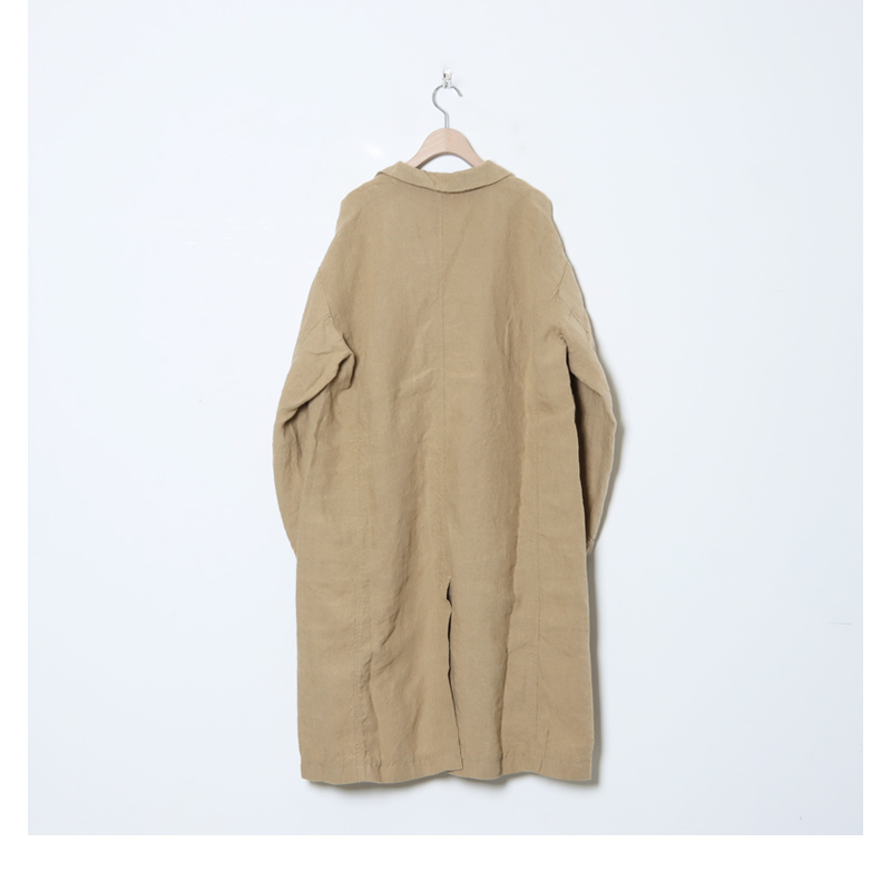 ICHI Antiquites (イチアンティークス) リネンキャンバスコート