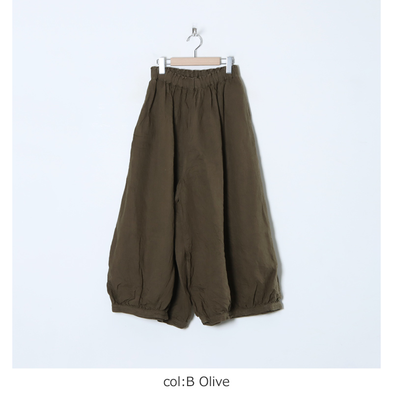 ICHI Antiquites (イチアンティークス) Antiquites noir リネンワイド