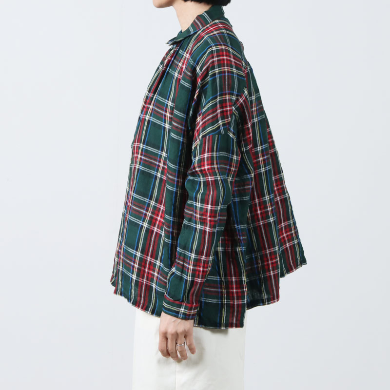 ICHI Antiquites (イチアンティークス) リネン タータンチェック