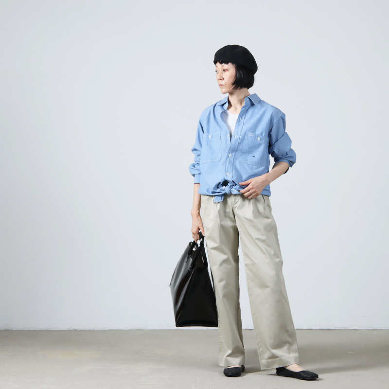 J.B. ATTIRE (ジェービーアタイア) Riviera chambray shirts