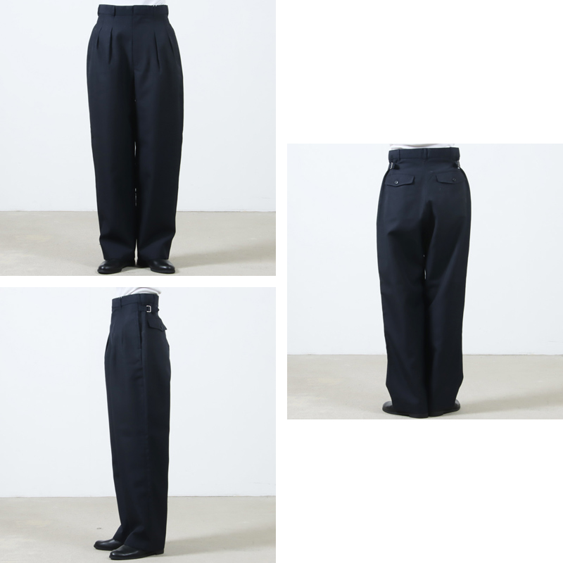 J.B. ATTIRE (ジェービーアタイア) RIVE GAUCHE HIGH WAIST TROUSER