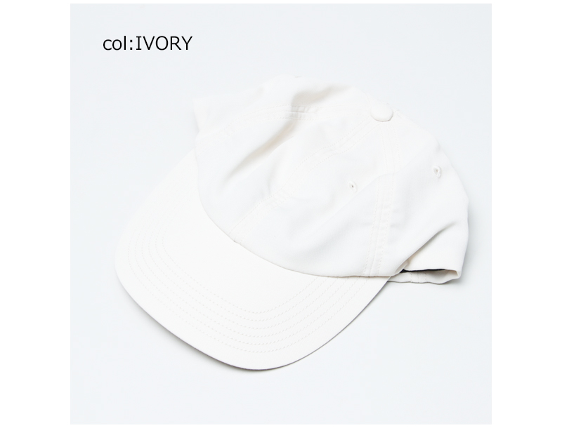 KIJIMA TAKAYUKI (キジマタカユキ) POLY COTTON ELASTIC BACK 6PANEL