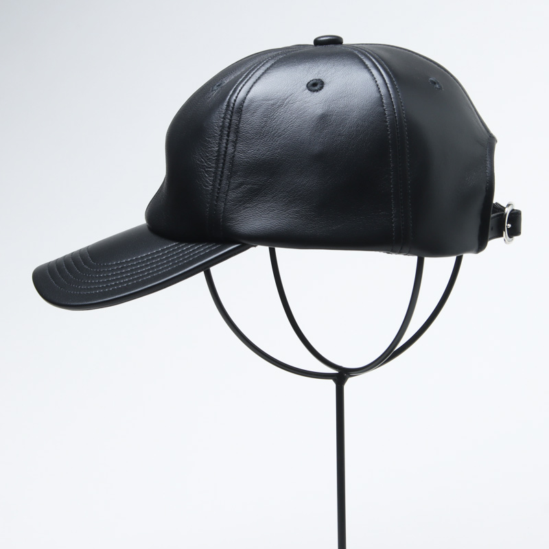 KIJIMA TAKAYUKI (キジマタカユキ) LAMBSKIN 6PANEL CAP / ラムスキン6