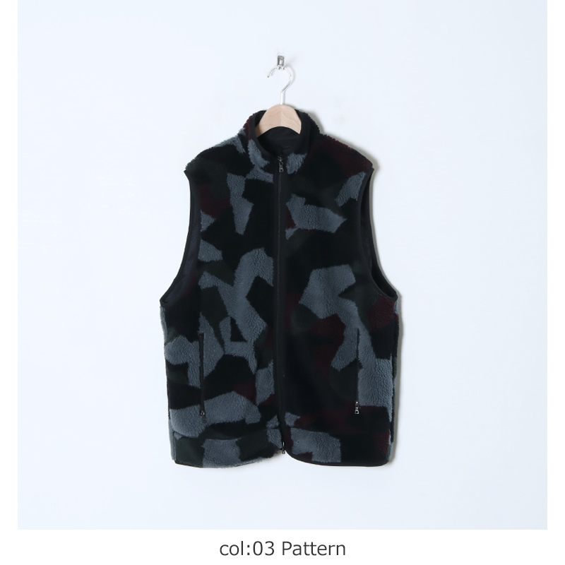 blurhmsROOTSTOCK (ブラームス ルーツストック) Recycle Boa Vest