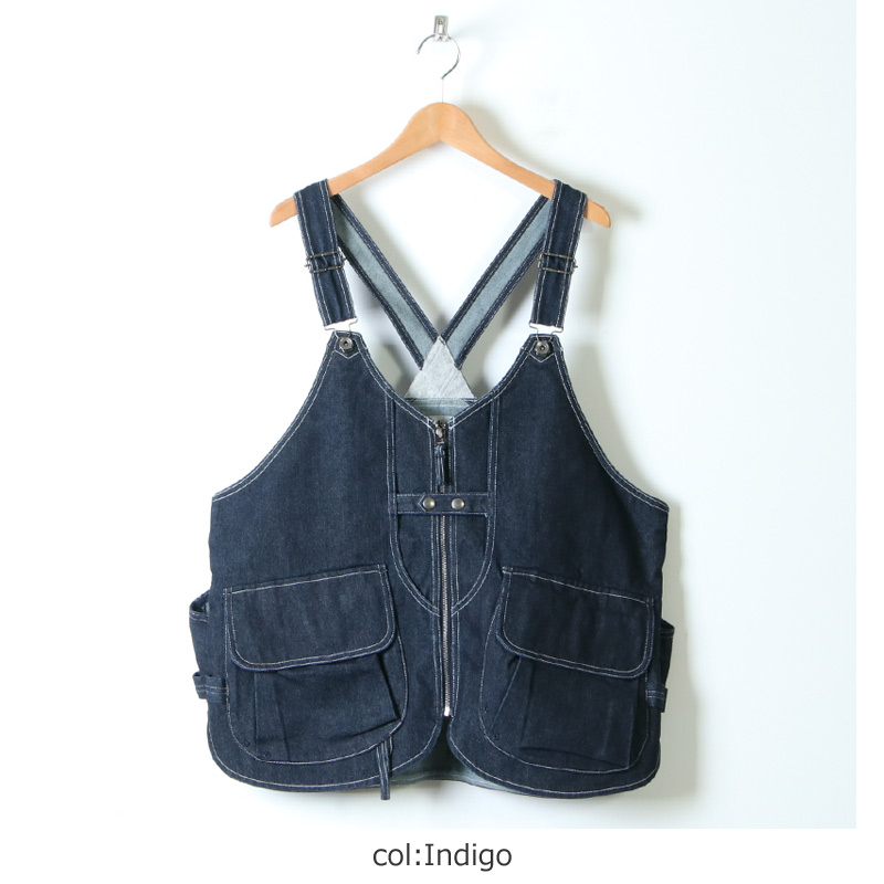 snow peak (スノーピーク) TAKIBI Denim Vest / タキビデニムベスト
