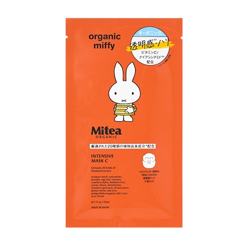 数量限定・miffyデザイン＞【Mitea ORGANIC】インテンシブマスクC