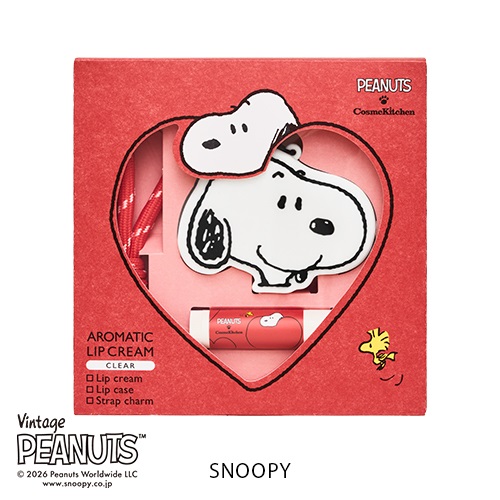 Cosme Kitchen Products】＜PEANUTS＞アロマティック リップクリーム