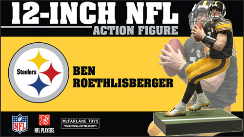 スポーツピックスシリーズ NFL 12インチフィギュア ベン・ロスリス