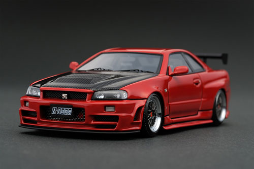 1/43 Nismo R34 GT-R Z-tune Red[イグニッションモデル]《在庫切れ》