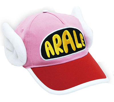 Dr.スランプ アラレちゃん キャップ ピンク[森本産業]《在庫切れ》