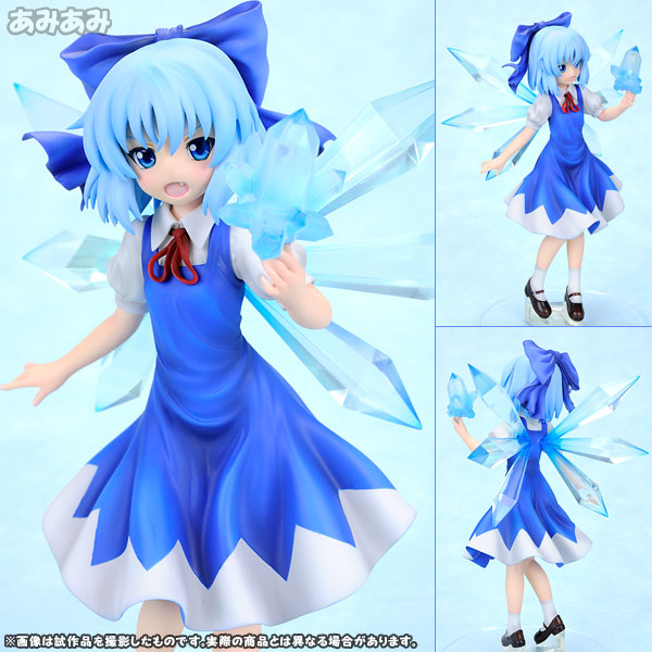 東方プロジェクト 湖上の氷精 チルノ 1/8 完成品フィギュア