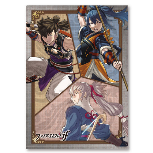 ファイアーエムブレム クリアファイル if・タクミ/ヒナタ/オボロ