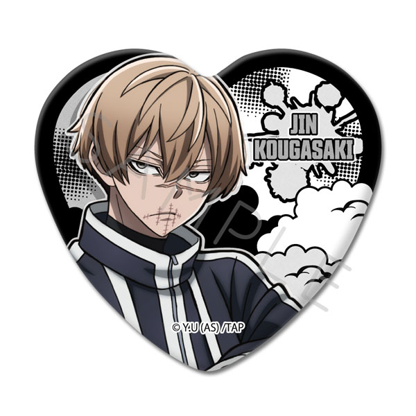 皇后崎迅 ホログラム缶バッジ vol.1 20個 書店限定】桃源暗鬼 ブック