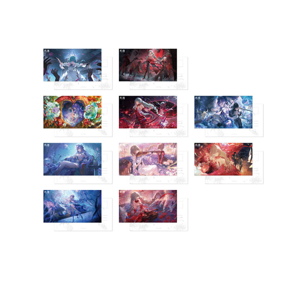 限定販売】鳴潮 共鳴者テーマ イラストポストカードセット A[KURO