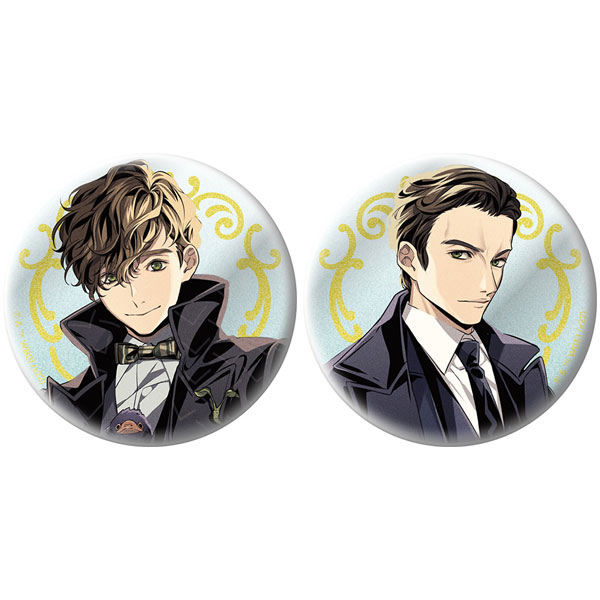 ファンタスティック・ビースト 缶バッジセット A Newt＆Theseus