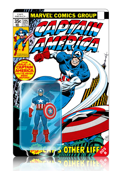 ポケットカバー『マーベル・コミック』 シリーズ1 #003 キャプテン