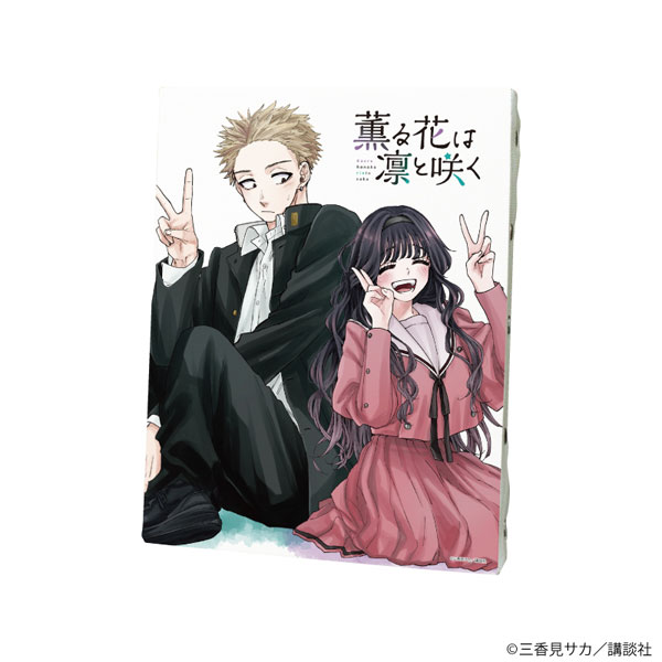 キャンバスアート「薫る花は凛と咲く」02/薫子＆凛太郎(公式イラスト