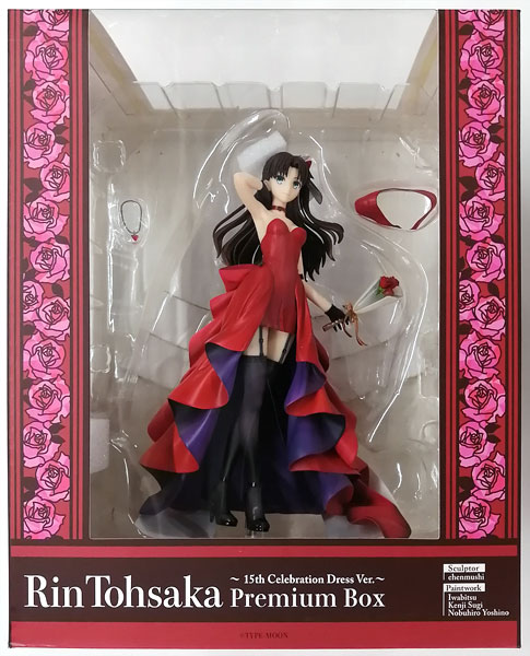 Fate/stay night 遠坂凛 ～15th Celebration Dress Ver.～ 1/7 完成品