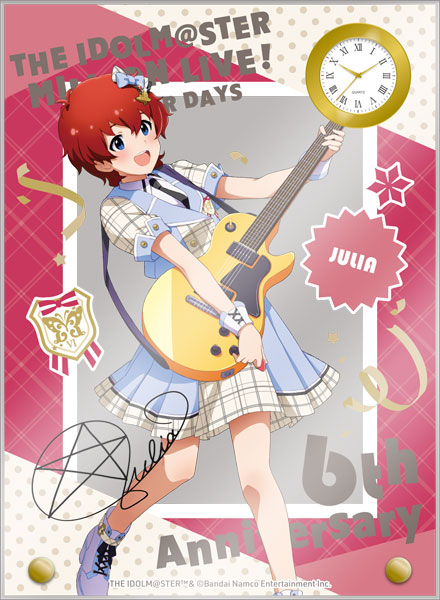 アイドルマスター ミリオンライブ！ 時計付アクリルアート ジュリア