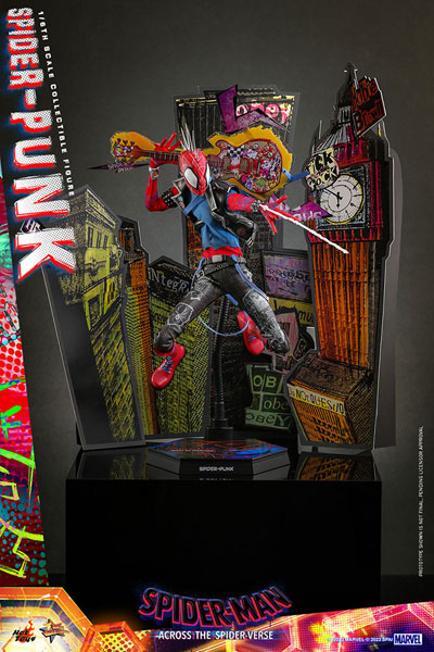 ムービー・マスターピース スパイダーマン 1/6 スパイダー・パンク