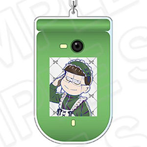 おそ松さん ガラケーキーホルダー 一松 ジャージメイド ver