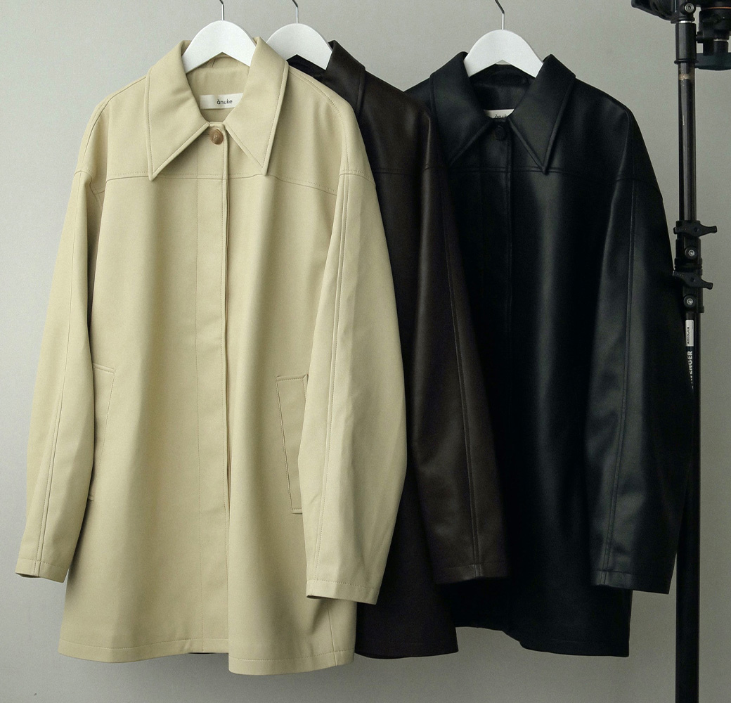 ànuke online store（アンヌーク）BLOG 記事 / Ecoleather Over Jacket