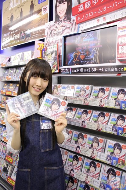 Z/X 』EDを歌う遠藤さんのお渡し会＆握手会イベントレポート
