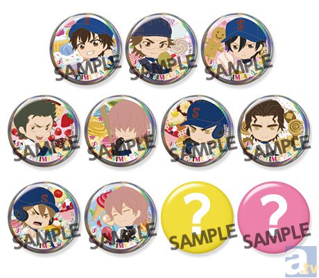 スイートタイムパーティーで『ダイヤのA』限定缶バッジを販売