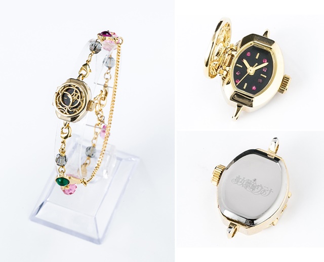 少女革命ウテナ』より、バラの花の上品な雰囲気が漂うコラボアイテム